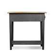 Bowery Hill Chairside End Table in Slate Finish