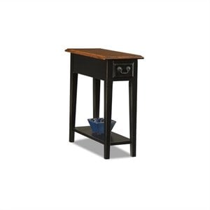 Bowery Hill Chairside End Table in Slate Finish