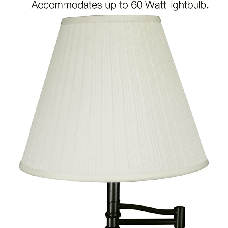 Bowery Hill Chairside Lamp Table with Drawer in Medium Oak Finish