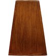 Bowery Hill Recliner Wedge End Table in Rustic Oak