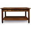 Bowery Hill Rectangular Coffee Table in Rustic Oak