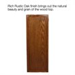 Bowery Hill Hall Stand in a Rustic Oak Finish