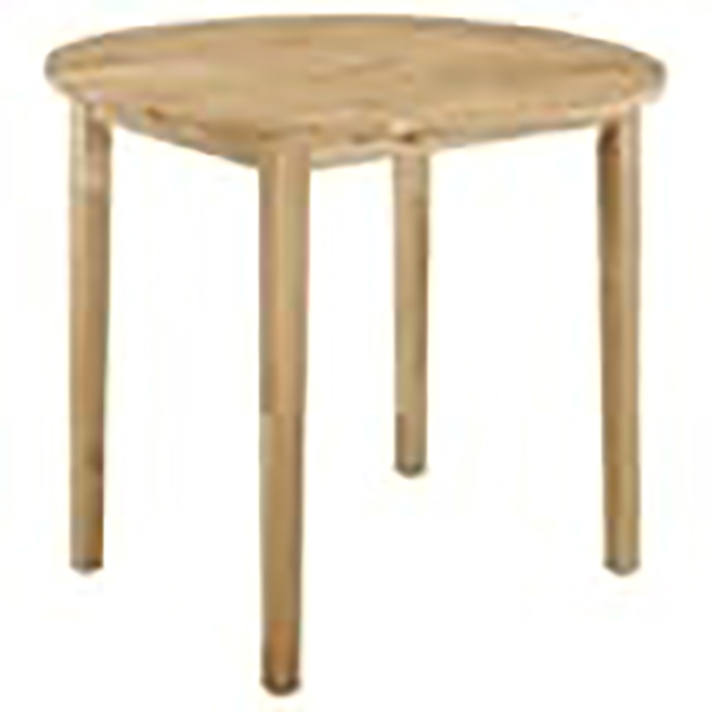 Bowery Hill 3-Piece Transitional Wood Dining Set with Drop Leaf in Natural