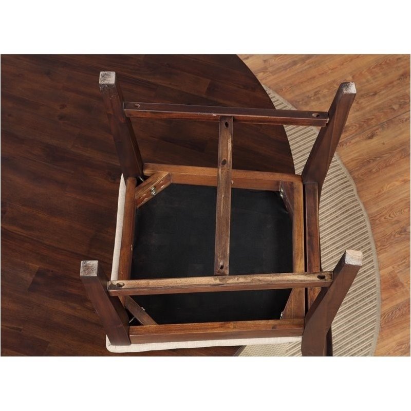 Bowery Hill Dining Chair in Walnut (Set of 2)