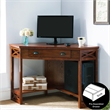 Bowery Hill Corner Computer Desk in Oak