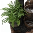 Bowery Hill Polyresin Brown Water Fountain Rectangular Weatherproof 32