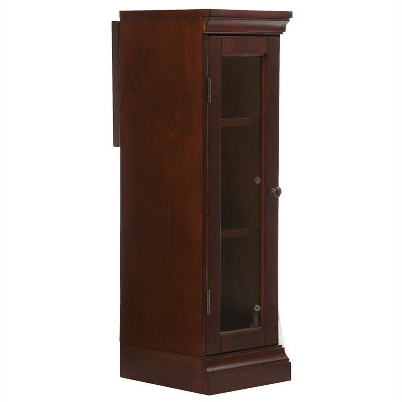 Bowery Hill Convertible Electric Fireplace Cherry