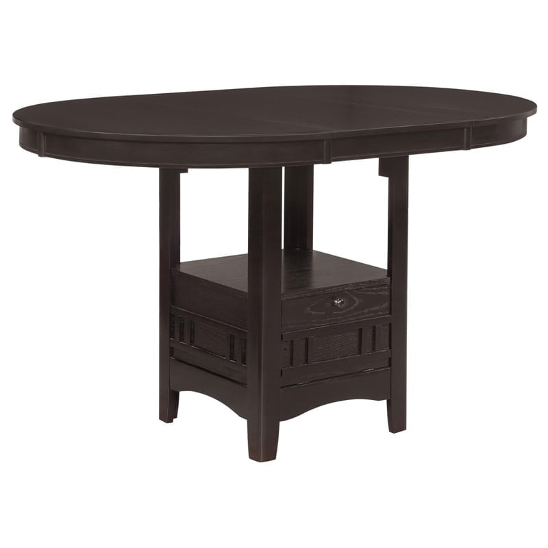 Bowery Hill Extendable Casual Counter Height Dining Table