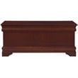 Bowery Hill Traditional Wood Cedar Blanket Chest in Warm Brown