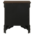 Bowery Hill 2 Drawer Nightstand in Cappuccino
