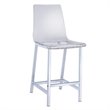 Bowery Hill Acrylic Clear Bar Stool Modern 38.75