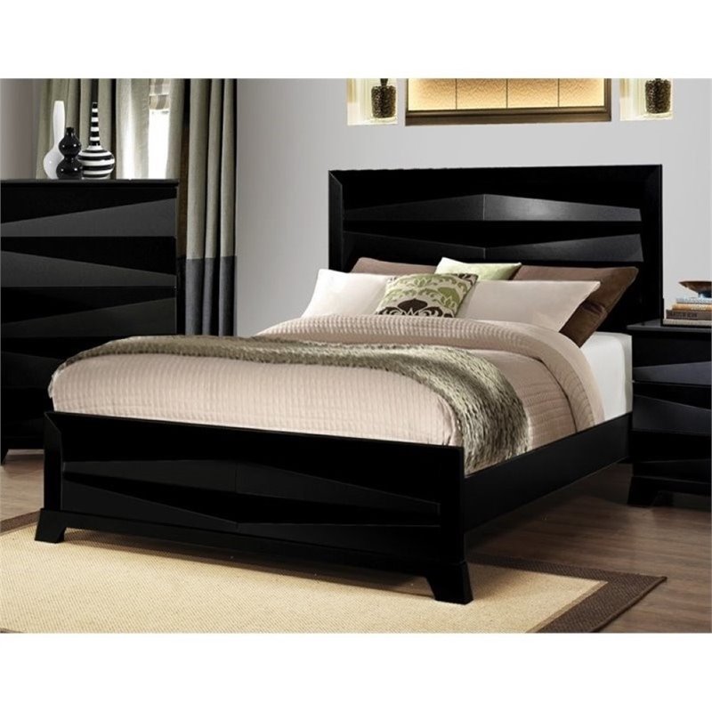Entryway Furniture Bowery Hill Bowery Hill King Panel Bed In Black