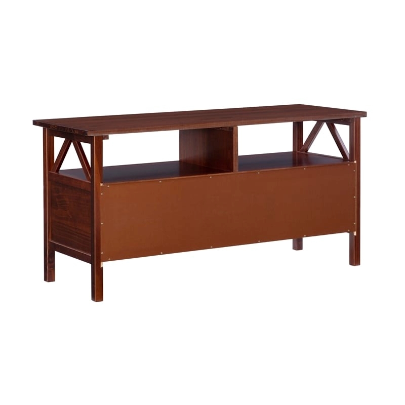 Bowery Hill Traditional Wood TV Stand for TVs up to 44