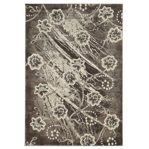 Bowery Hill 8' x 10'4&quot Rug in Dark Beige