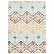 Bowery Hill Mid-Century 8' x 10' Hand Tufted Rug in Gray and Yellow