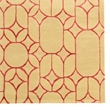 Bowery Hill 60''x 96'' Transitional Wool Hand Tufted Rug in Ivory/Coral
