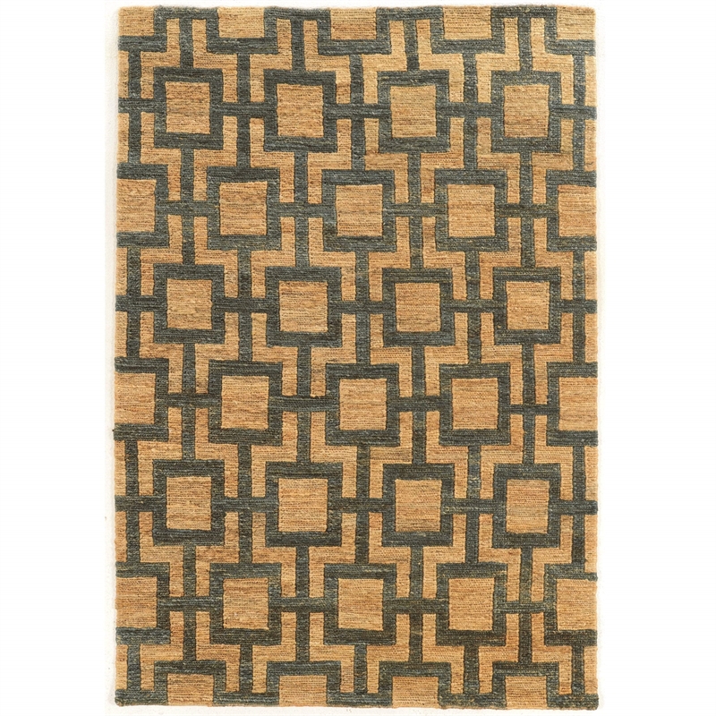 Bowery Hill 8' x 11' Hand Tufted Rug in Ivory and Coral