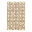 Bowery Hill 96''x 132'' Transitional Wool Hand Tufted Rug in Ivory/Charcoal