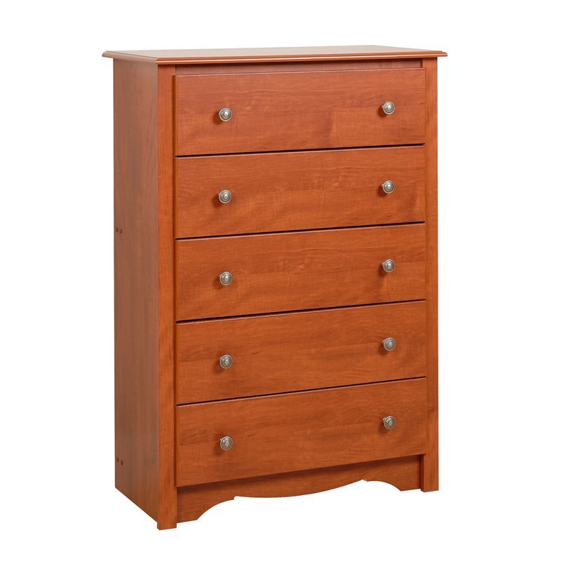 Bowery Hill 6 Drawer Lingerie Chest in Cherry 