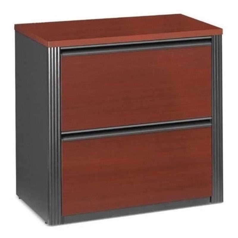 Bowery Hill Bowery Hill 2 Drawer Lateral Wood File Cabinet In