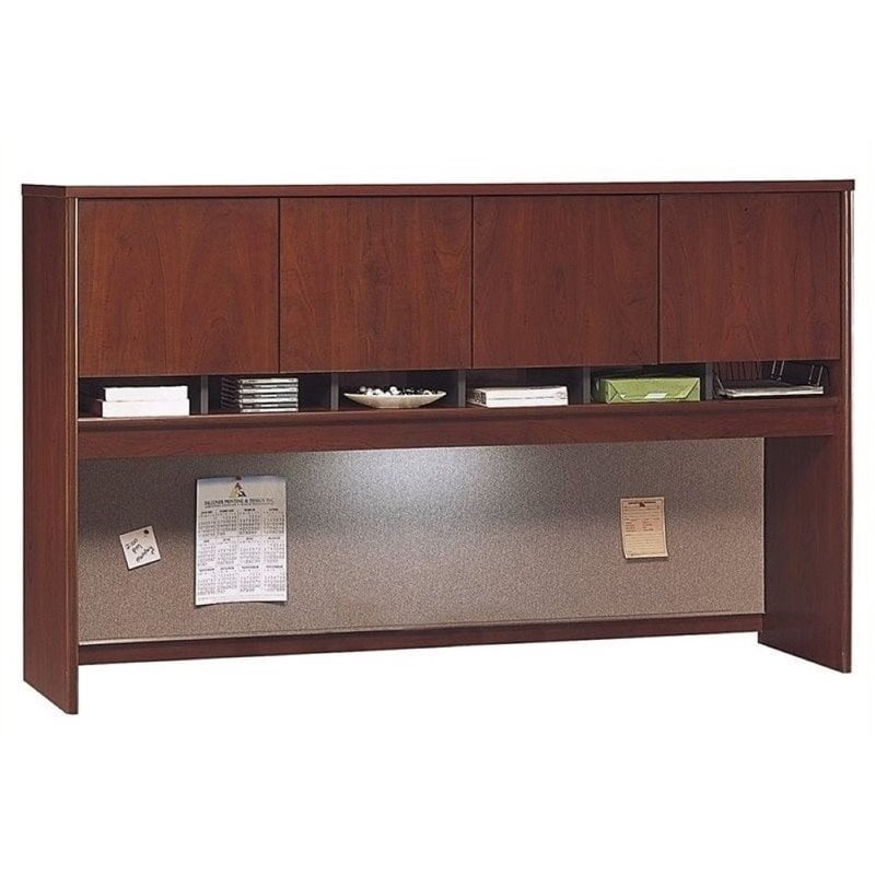 Bowery Hill Hansen Cherry Storage Hutch Rectangular 72