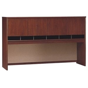 Bowery Hill Hansen Cherry Storage Hutch Rectangular 72&quot