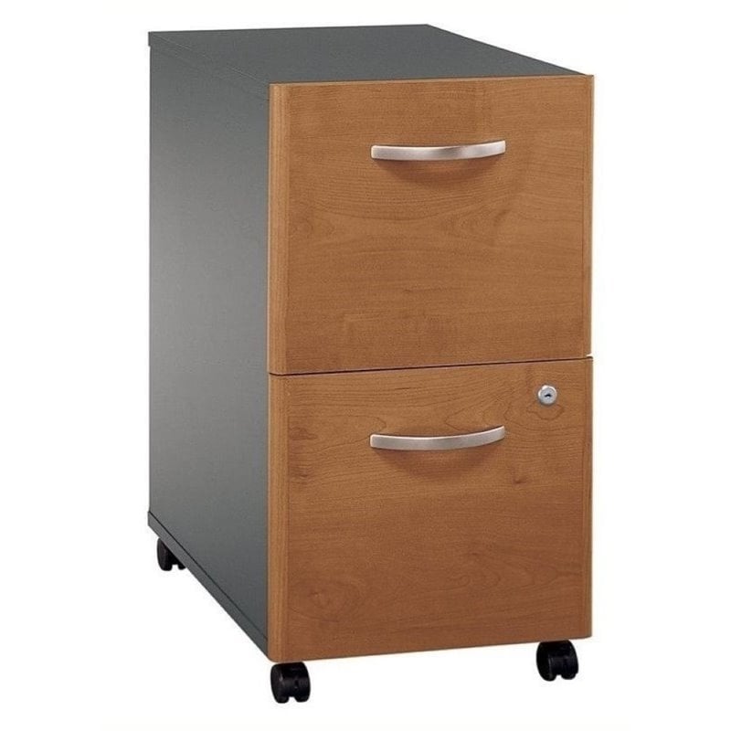 Bowery Hill 3 Drawer Letter File Cabinet in Black