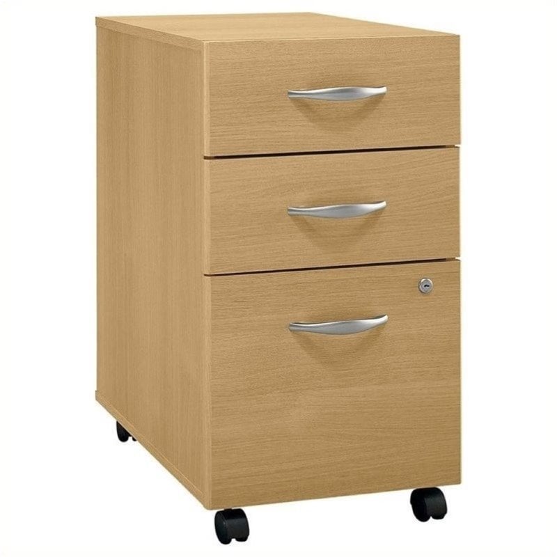 Bowery Hill 2 Drawer File Cabinet in Black 
