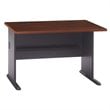 Bowery Hill Thermally Laminated Hansen Cherry Desk Rectangular 48