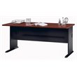 Bowery Hill Thermally Fused Laminate Hansen Cherry Desk Rectangular 72