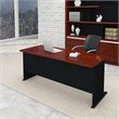 Bowery Hill Thermally Fused Laminate Hansen Cherry Desk Rectangular 72