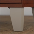 Bowery Hill Wood Hansen Cherry File Cabinet Rectangular 2-Drawer 29.15
