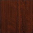 Bowery Hill Engineered Wood 5-Shelves Bookcase in Classic Cherry