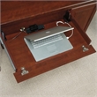 Bowery Hill Engineered Wood Cherry Computer Credenza Rectangular 59