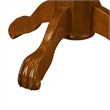 Bowery Hill Traditional Hardwood & Veneers Pedestal Pub Table in Cherry