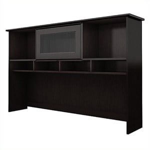 Bowery Hill 60&quot Hutch in Espresso Oak