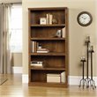 Bowery Hill 5 Shelf Wood Bookcase in Oiled Oak