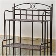 Bowery Hill Iron Patio Baker's Rack