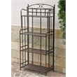 Bowery Hill Iron Patio Baker's Rack