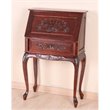 Bowery Hill Small Secretary Desk in Dual Walnut
