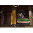 Bowery Hill Engineered Wood 2-Drawers Lateral File Cabinet in Harvest Cherry