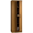 Bowery Hill Mid-Century Engineered Wood Storage Cabinet in Oak