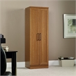 Bowery Hill Mid-Century Engineered Wood Storage Cabinet in Oak