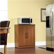 Bowery Hill Adjustable Shelf Traditional Engineered Wood Cabinet in Sienna Oak