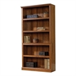 Bowery Hill 5-Shelf Modern Engineered Wood Bookcase in Washington Cherry