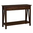 Bowery Hill Console Table in Antique Tobacco