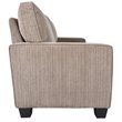 Bowery Hill Fabric Beige Sofa Rectangular Tool-Free Assembly 72