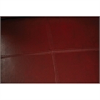 Bowery Hill 18.75'' Modern Faux Leather Upholstered Club Chair in Red