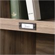 Bowery Hill Salt Oak Short Bookcase with Cubbyhole Storage