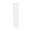 Bowery Hill Wood White Murphy Bed Rectangular Storage 89.88